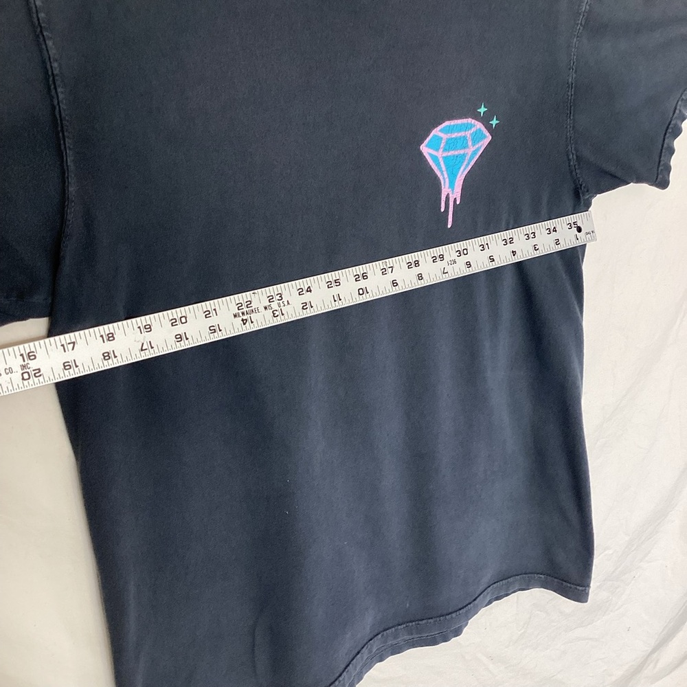 Vintage Dan TDM merch melting diamond t shirt by comfort colors - Picture 5 of 11